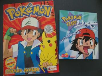 Pokemon Flippo Album en Pokemon Stickeralbum COMPLEET beschikbaar voor biedingen