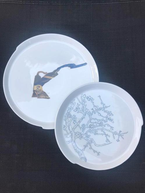 Set kunst / design borden - Van Gogh, Huis en Inrichting, Keuken | Servies, Zo goed als nieuw, Bord(en), Overige stijlen, Porselein