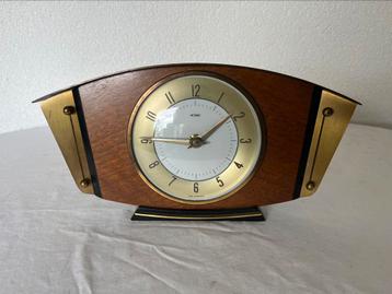 Vintage Metamec Klok Wekker Tafelklok Opwindbare Schouwklok beschikbaar voor biedingen