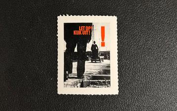 Sluitzegel NS ‘Let op! Kijk uit!’ (jaren 60) beschikbaar voor biedingen