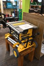 Dewalt DWE 7485-QS zaagtafel 1850W 210MM + Onderstel, Gebruikt, Cirkelzaag, DeWalt, Ophalen of Verzenden