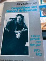 Gesprekken met simone de beauvoir/ schwarzer/periode 1972-82, Boeken, Ophalen of Verzenden, Zo goed als nieuw