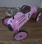 Roze Retro Loopauto - Nummer 1!, Ophalen, Zo goed als nieuw, Loopvoertuig