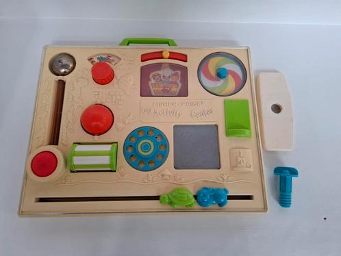 Vintage Fisher Price activity center met klem, Kinderen en Baby's, Speelgoed | Fisher-Price, Gebruikt, Overige typen, Ophalen of Verzenden