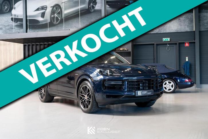Porsche Cayenne Coupé 3.0 E-Hybrid (2024, BTW) fabrieksgara, Auto's, Porsche, Bedrijf, Te koop, Cayenne, 360° camera, 4x4, ABS