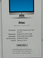 Weinig gebruikte Apple iMac, 27 inch, Computers en Software, Ophalen of Verzenden, Zo goed als nieuw, IMac, 3 tot 4 Ghz
