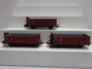 Marklin 3x 4601 Goederenwagen DB (H0). beschikbaar voor biedingen