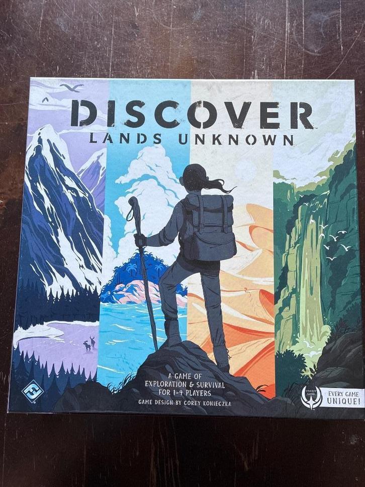 Discover: Lands Unknown, Hobby en Vrije tijd, Gezelschapsspellen | Bordspellen, Nieuw, Ophalen of Verzenden