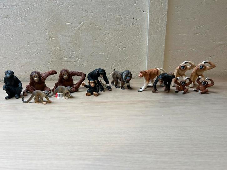 Schleich apen, Verzamelen, Dierenverzamelingen, Zo goed als nieuw, Beeldje of Figuurtje, Paard, Ophalen of Verzenden