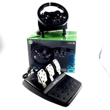 Logitech G920 Driving Force, Stuur, Xbox/PC, Zwart/Black, In beschikbaar voor biedingen