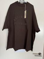 NWoversized donkerbruin shirt Essentials Fear of God mt L, Kleding | Heren, Ophalen of Verzenden, Nieuw, Bruin