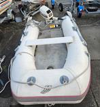 Quicksilver rubberboot van 3,10m met 6pk 2t buitenboordmotor, Watersport en Boten, Rubberboten, Ophalen, Gebruikt, Benzine, Minder dan 70 pk