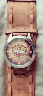 Originele Ed hardy heren horloge Tijger Tiger cib, Sieraden, Tassen en Uiterlijk, Horloges | Heren, Ophalen of Verzenden, Zo goed als nieuw