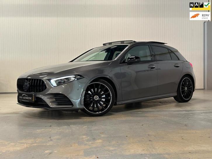 Mercedes-Benz A-klasse 220 AMG Line | AMBIANCE | NIGHT | BUR, Auto's, Mercedes-Benz, Bedrijf, Te koop, A-Klasse, ABS, Achteruitrijcamera