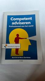 Competent adviseren - HBO Studieboek, Boeken, Roel Grit; Marco Gerritsma, Zo goed als nieuw, Beta, HBO