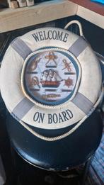 Decoratieve reddingsboei met scheepsmotief, Ophalen of Verzenden