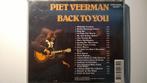 Piet Veerman - Back To You, Cd's en Dvd's, Ophalen of Verzenden, 1980 tot 2000, Zo goed als nieuw
