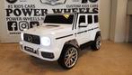 Mercedes G63 AMG 24volt elektrische kinderauto 2 persoonsWIT, Nieuw, Ophalen of Verzenden