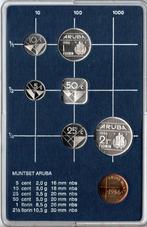 FDC Aruba Muntset 1986, Postzegels en Munten, Munten | Nederland, Setje, Overige waardes, Ophalen of Verzenden, Koningin Beatrix