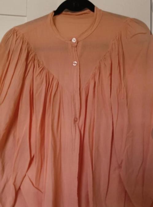 Blouse katoen soft orange wijd model, Kleding | Dames, Blouses en Tunieken, Nieuw, Maat 38/40 (M), Oranje, Ophalen of Verzenden