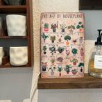 The A-Z house of plants metalen wand bord, Ophalen of Verzenden, Gebruikt