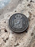 1/2 gulden 1898 Wilhelmina , mooie kwaliteit, ½ gulden, Zilver, Ophalen of Verzenden, Koningin Wilhelmina