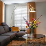 Gouden booglamp, Huis en Inrichting, Lampen | Vloerlampen, Ophalen, Nieuw, 200 cm of meer