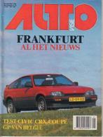 Autovisie 20 1985 : Honda CRX - Citroen BX Sport - BMW 318i, Ophalen of Verzenden, Gelezen, Algemeen