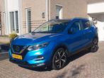 Nissan Qashqai 1.3 Dig-t 140pk 2019 Blauw, Auto's, Nissan, Voorwielaandrijving, 65 €/maand, 687 kg, Zwart