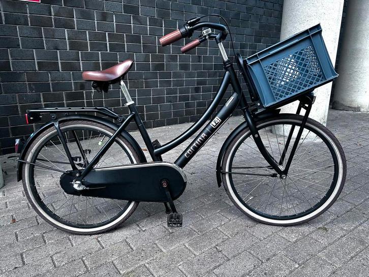Cortina U4 transportfiets 26 inch, Fietsen en Brommers, Fietsen | Meisjes, Gebruikt, 26 inch of meer, Versnellingen, Ophalen