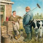 Marius van Dokkum  Kunstkaart  Weerpraatje, Ophalen of Verzenden, 1960 tot 1980, Gelopen, Noord-Holland