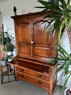 Antieke kast Welsh cupboard, Huis en Inrichting, Kasten | Buffetkasten, Ophalen, 100 tot 150 cm, 200 cm of meer, Zo goed als nieuw