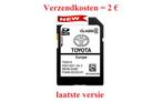 Toyota TNS 510 Navigatie SD kaart ✅ 2020-25 EUROPA, Computers en Software, Navigatiesoftware, Verzenden, Nieuw, Heel Europa, Landkaarten