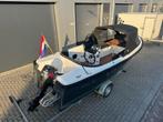 Maxima 550 Sloep 2019 Compleet incl. Evinrude 50PK E-tec, Watersport en Boten, Gebruikt, 3 tot 6 meter, Buitenboordmotor, 50 tot 70 pk