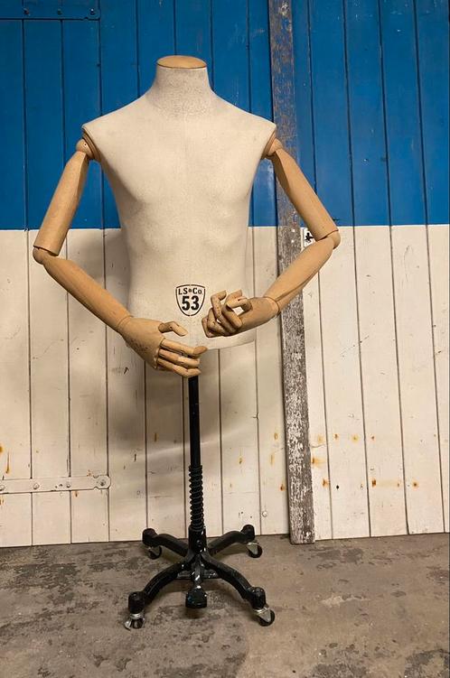 Levi Strauss kleermakers dummy. Collectors Item. Origineel, Antiek en Kunst, Curiosa en Brocante, Ophalen