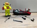 Playmobil duiker met Boot 4910, Ophalen, Gebruikt, Complete set