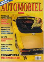 Automobiel 4 1996 : Triumph TR6 - Toyota Celica - VW K70, Gelezen, Automobiel, Ophalen of Verzenden, Algemeen