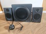 logitech Z333 speaker set voor pc, Computers en Software, Ophalen of Verzenden, Zo goed als nieuw