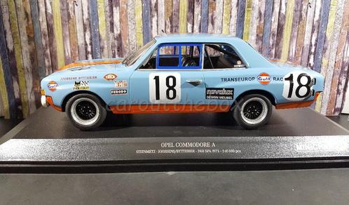 1970 Opel Commodre A Steinmetz NO 18 1:18 Minichamps, Hobby en Vrije tijd, Modelauto's | 1:18, Nieuw, MiniChamps, Verzenden