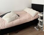 Dreamzone boxspring 120-200 C15 Plus van JYSK, Huis en Inrichting, Ophalen, Zwart, Zo goed als nieuw, Twijfelaar