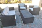 Tuinset, Keter, 4 delig, Tuin en Terras, Ophalen, 4 zitplaatsen, Kunststof, Gebruikt