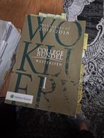 Collegebundel 2017-2018, Ophalen of Verzenden, Zo goed als nieuw, Sociale wetenschap