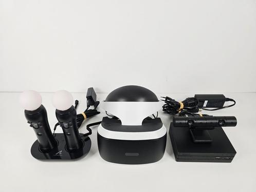 Sony PlayStation VR Headset V1 | Incl. Move Controllers etc., Spelcomputers en Games, Virtual Reality, Gebruikt, Sony PlayStation