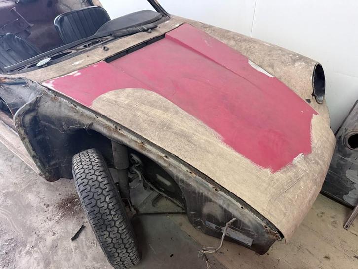 Porsche 912 912 1968 Project, Auto's, Porsche, Bedrijf, Overige modellen, Benzine, Coupé, Handgeschakeld, Rood, Gebruikt