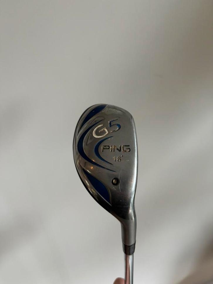 Ping G5 Hybride 2 - 16* Loft - R Flex - Nette Staat, Sport en Fitness, Golf, Zo goed als nieuw, Club, Ping, Ophalen of Verzenden