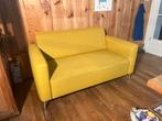 Saffraan geel 2 zits bankje “key west” met garantiebewijs, Ophalen, Gebruikt, 150 tot 200 cm, Tweepersoons