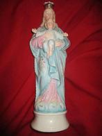 Een Antiek Mariabeeld met kind Busquin porselein ., Antiek en Kunst, Antiek | Religie, Ophalen of Verzenden
