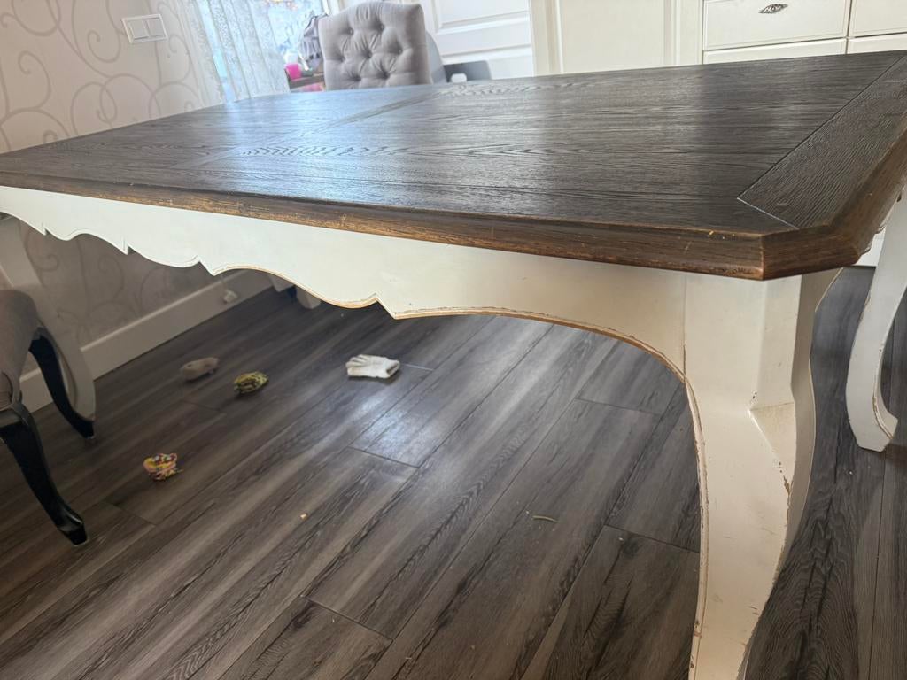 Tafel, Huis en Inrichting, Tafels | Eettafels, Gebruikt, 100 tot 150 cm, 50 tot 100 cm, Vijf personen of meer