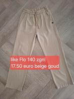 Like Flo broek 140 zgn! Beige goud, Ophalen of Verzenden, Zo goed als nieuw, Meisje, Broek
