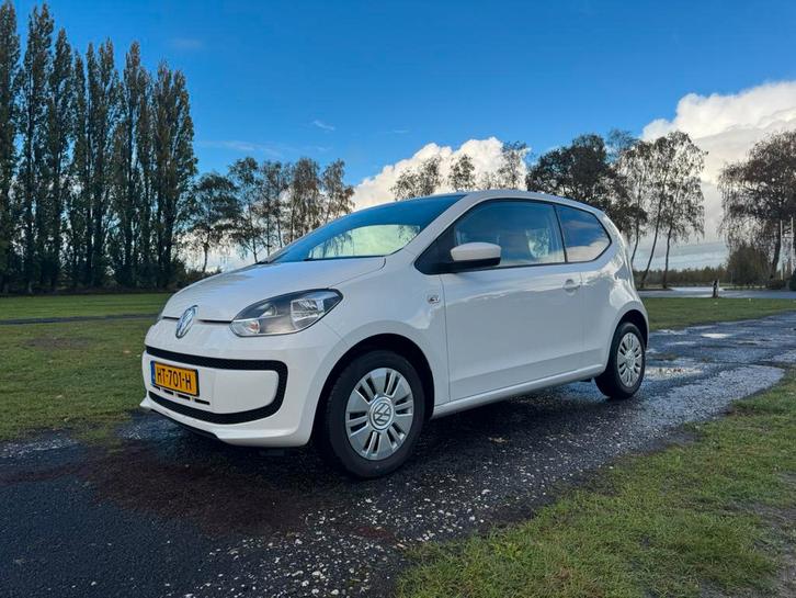 Volkswagen up! 1.0 44KW 2012 Wit, Auto's, Volkswagen, Particulier, up!, ABS, Airbags, Airconditioning, Boordcomputer, Centrale vergrendeling